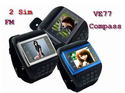 Watch Mobile Phone Double Sim